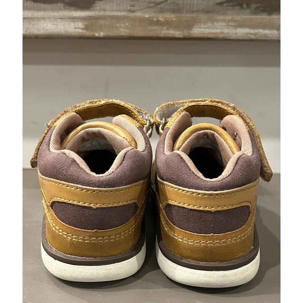 Stride‎ Rite Boy's SRT Anders Fashion Boot, Honey Brown Size 9W Toddler